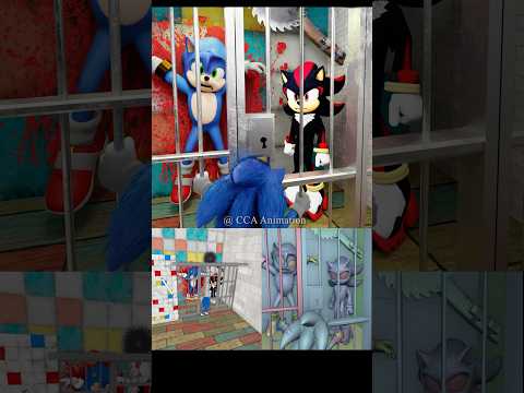 SONIC X SHADOW The Door is Unlocked - SONIC THE HEDGEHOG #sonic #funny #memes #sprunki #playtime