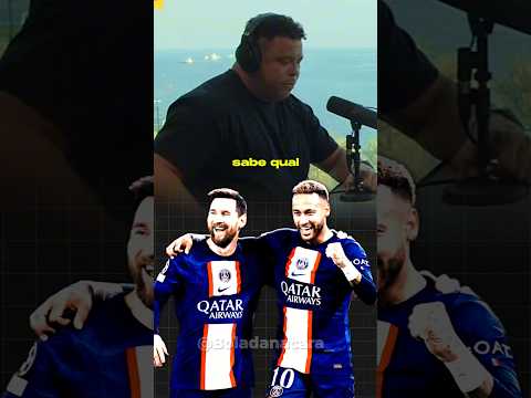 🚨 RONALDO FENÔMENO: EXPLICA A DIFERENÇA ENTRE NEYMAR E MESSI... #viralvideo #futebol #neymar #messi