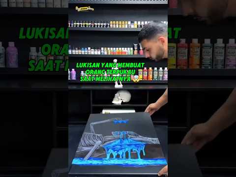 LUKISAN YANG MEMBUAT ORANG TERPUKAU SAAT MELIHATNYA 🤯 #shorts