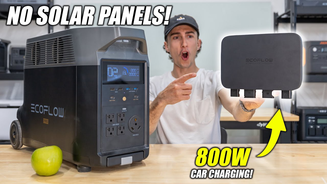 800W with NO Solar Panels!? This Changes EVERYTHING! – EcoFlow Alternator Charger