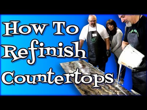 How To Refinish Countertops