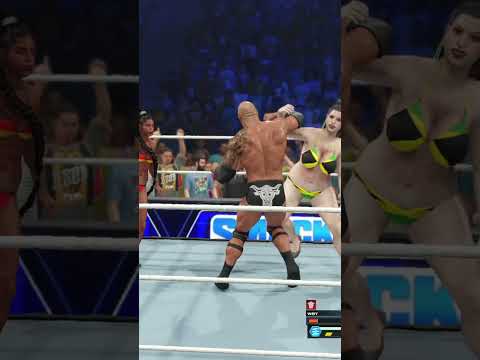 Rhea Ripley vs The Rock Part 62#wrestling #wwe2k22 #rhearipley