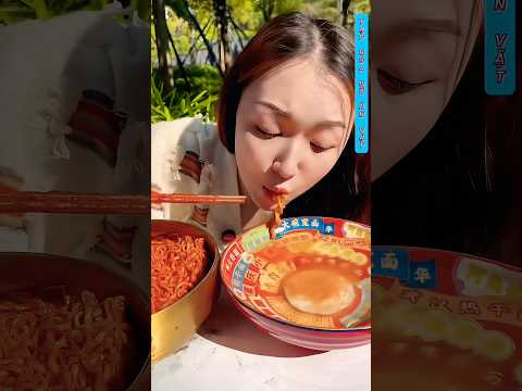 Những Phản Ứng Khác Nhau Khi Ăn Mì Siêu Cay! #mukbang #food #anuong #anvat #shorts