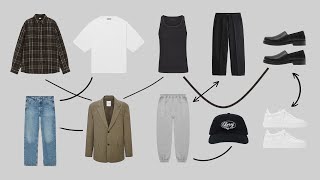 10 ITEMS, 10 OUTFITS (minimal wardrobe challenge)