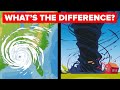 Differences Between Hurricanes and Tornadoes