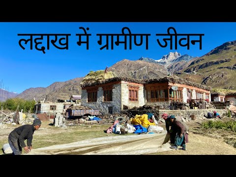 Village Life In the Cold Desert of Ladakh | Village Life in the remote Himalayas | The Young Monk |