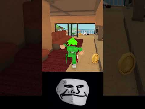 Roblox IQ Moment (Troll Face Meme) #shorts