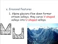 Glacier Movement and Features