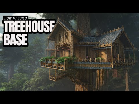 How To Build A Treehouse - Ark Survival Ascended