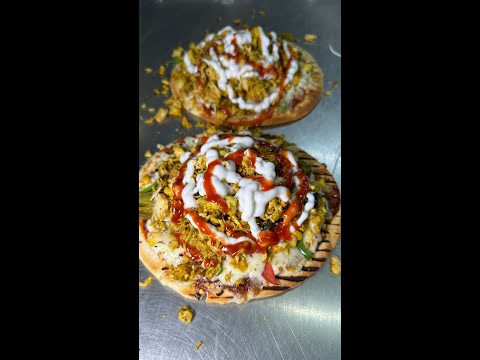 Shawarma Chicken🍗 Pizza🍕 यह अनोखा नास्ता आपको और कहीं देखने को नहीं मिलेगा!#pizza