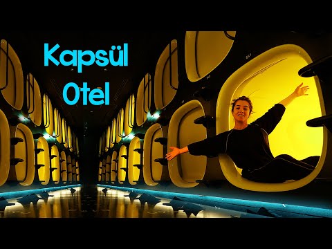 JAPONYA’DA İLGİNÇ KAPSÜL OTELDE KALDIM!