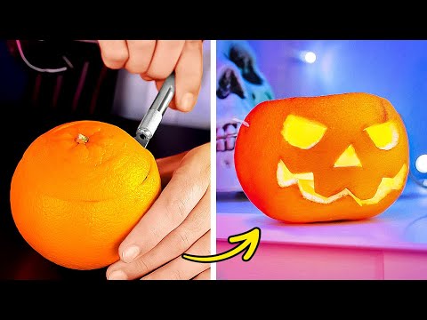 GRUSELIGE HALLOWEEN-DIY-TRICKS, DIE DU AUSPROBIEREN MUSST! 🎃👻