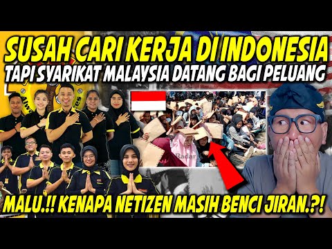 BIKIN MALU❗KERJA SUSAH⁈ SYARIKAT MALAYSIA DATANG BAGI KERJA UNTUK SELURUH RAKYAT INDONESIA⁈