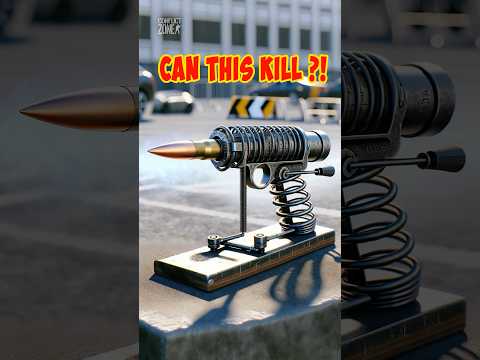 Can bullet KILL withOUT gun?! 💥🤯 #CartridgeTrap