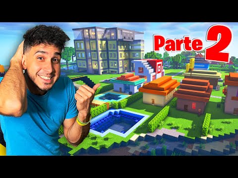 Reaccionando al MUNDO de MINECRAFT de mi HIJO Justin Después de 4 Años ! PARTE 2 HaroldArtistPlay