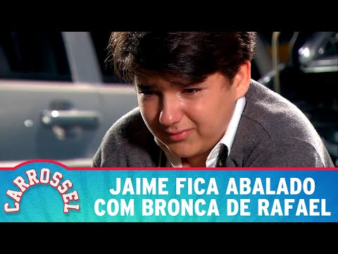 Rafael confessa para Jaime que está super decepcionado com o filho | Carrossel 2022