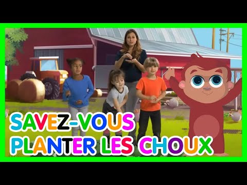 Savez-vous planter les choux - Les Amis de Boubi (Comptine pour enfants)