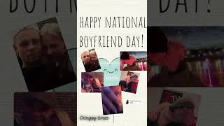 Happy national boyfriend day geezer x
