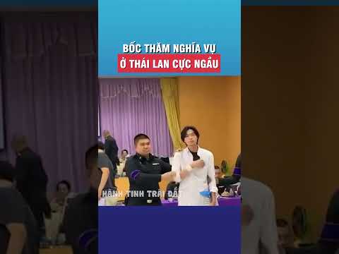Bốc thăm nghĩa vụ quân sự ở Thái Lan #shorts