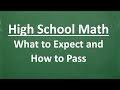 High School Math Success Strategies