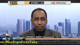 First Take   Who Wins Tonight, Baltimore Ravens Or Pittsburgh Steelers !