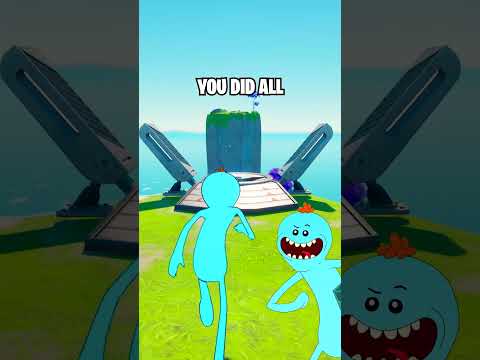 RICK AND MORTY vs MR MEESEEKS 😮😏