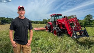 WORST Year to START MAKING HAY!?! Making SECOND Cut HAY During a DROUGHT on our 150 YEAR Old FARM