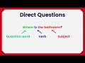 Indirect Questions and Their Formation