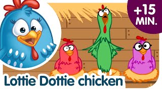 Hindi Rhymes For Kids | Lottie Dottie Hai Ek Murgi | Lottie Dottie Is A Chicken