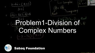 Problem1-Division of Complex Numbers