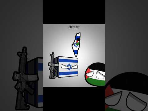 Wish we could turn back time // Israel - Palestine conflict // #countryballs edit