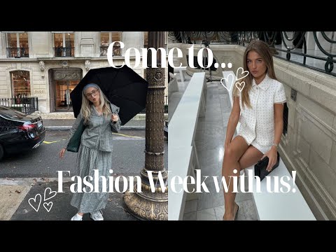 COME TO LONDON & PARIS FASHION WEEK WITH US!!