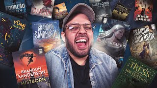 Eu li TODOS os livros do Brandon Sanderson e esse é meu RANKING definitivo