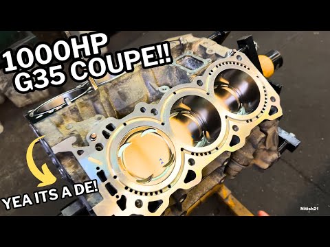 My 1000HP G35 ENGINE BUILD - 800HP BMW M5 RIPSS!!