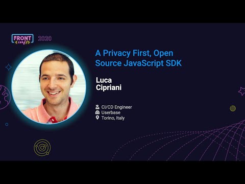 A Privacy First, Open Source, JavaScript SDK