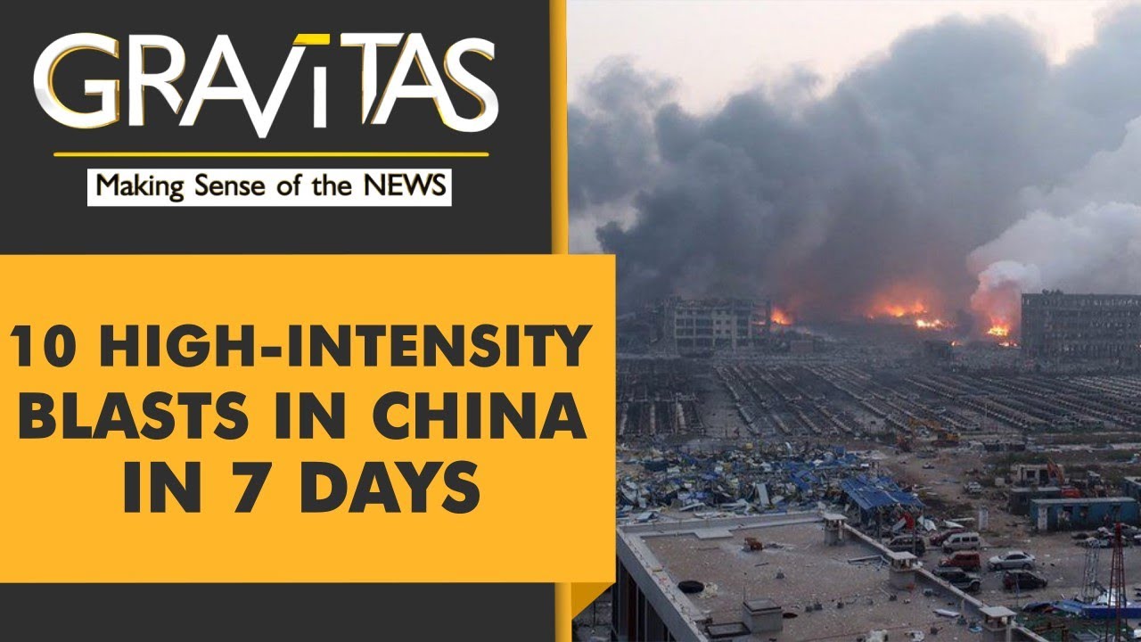 Why is China not talking about the mysterious blasts?