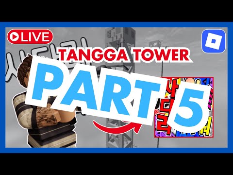 AKU PASTIKAN INI JADI PART YANG TERAKHIR 💪 PART 5 MENARA TANGGA KOREA - #ROBLOX