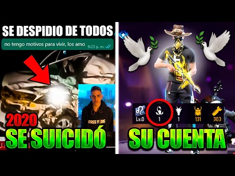 ¡BUSQUE LOS PRIMEROS JUGADORES QUE "FALLECIERON" Y JUGARON FREE FIRE!😭 *se suicido*