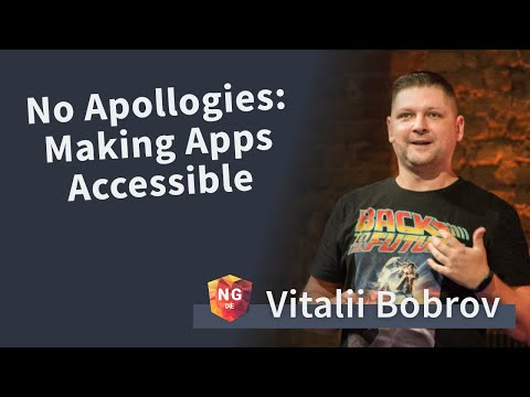 No Apollogies: Making Apps Accessible