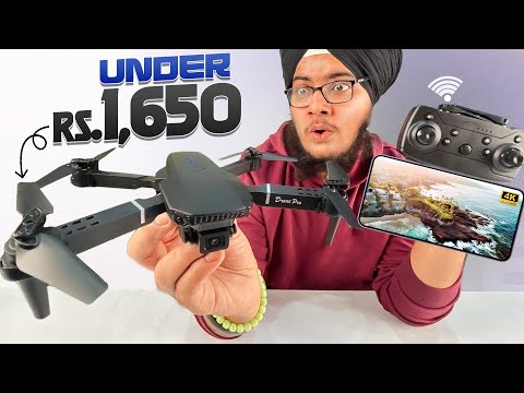 4k Camera Drone Under 1650 Rs || Budget Drone With Camera || Creative Science