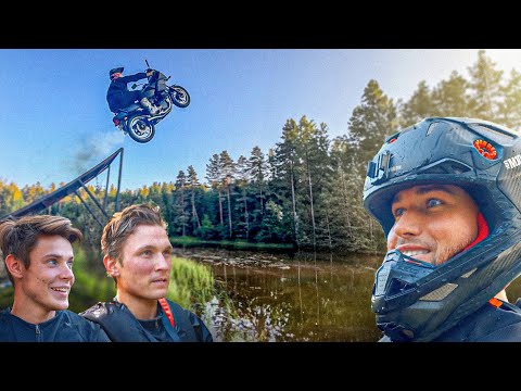 BACKFLIP MED MC 30 METER UT I VATTNET!!!