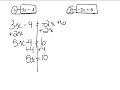 Solving Systems of Equations