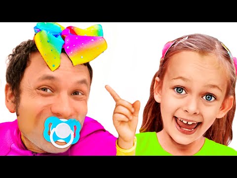 Майя и Маша поменялись местами с родителями + другие истории с игрушками для детей