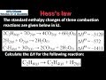 Understanding Hess's Law and Enthalpy Changes