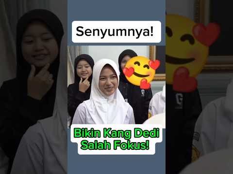 KDM: Senyum Keibuan, Fix Gak Jomblo! #gubernurjabar #dedimulyadi #perpisahansma #cewekcantik #fyp