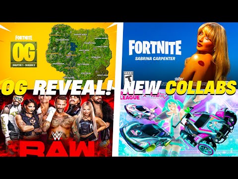 FORTNITE NEWS UPDATE! (Season 2 MAP REVEAL, NEW Collabs, WWE SEASON THEME)