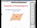 Exploring the Properties of Parallelograms