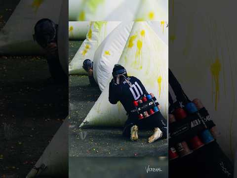 This is why you always keep your gun up. Enjoy paintball. #paintball #shorts