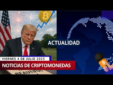 🚨Noticias de Criptomonedas 4 de julio🗞️ #noticiasdecriptomonedas #bitcoin  #noticiascriptomonedas