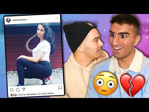 Eye Tracker On My SISTERS INSTAGRAM! (Girl Eye Tracker Challenge FAIL)
